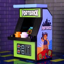 Fortbrick Arcade Machine Building Set made using LEGO parts