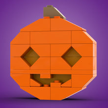 Halloween Jack-O'-Lantern B3 Customs Set made using LEGO parts