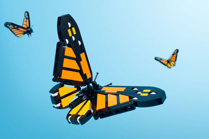 Monarch Butterfly - B3 Customs Building Set made using LEGO parts