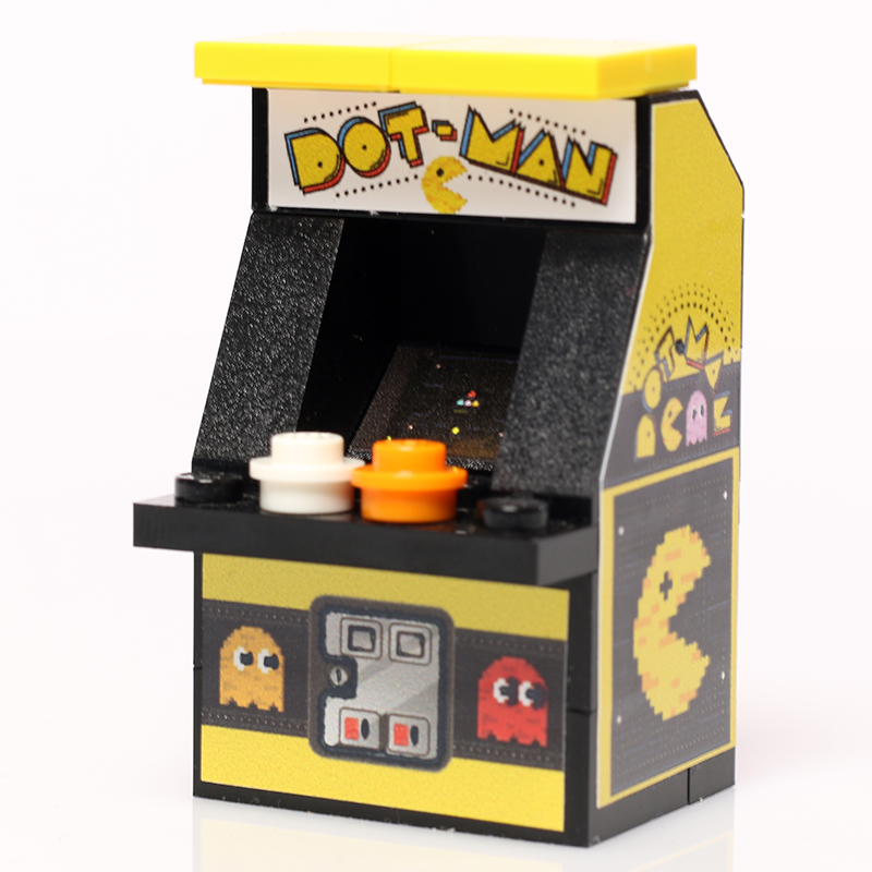 Custom LEGO Dot-Man Arcade Machine