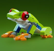 Red-Eye Tree Frog - Custom Building Set made using LEGO parts - B3 Customs